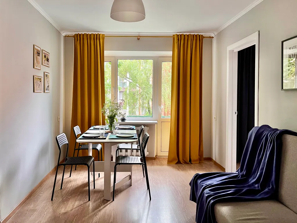 Квартира Квартира Просторная двушка у Нижнего пруда в историческом центре города — Калининград