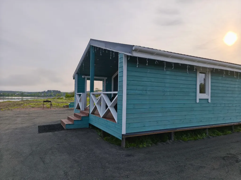 Уютный домик на берегу Ладожского озера