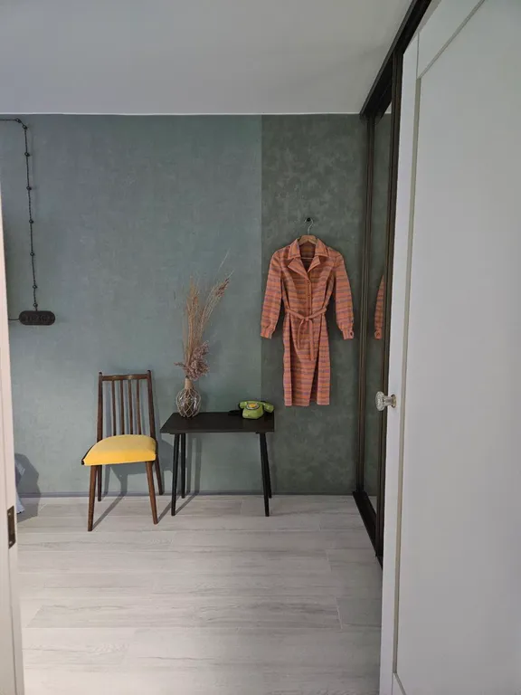 Квартира с ретро дизайном