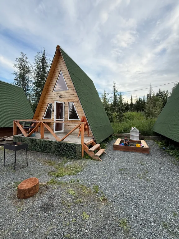дом в стиле A-Frame