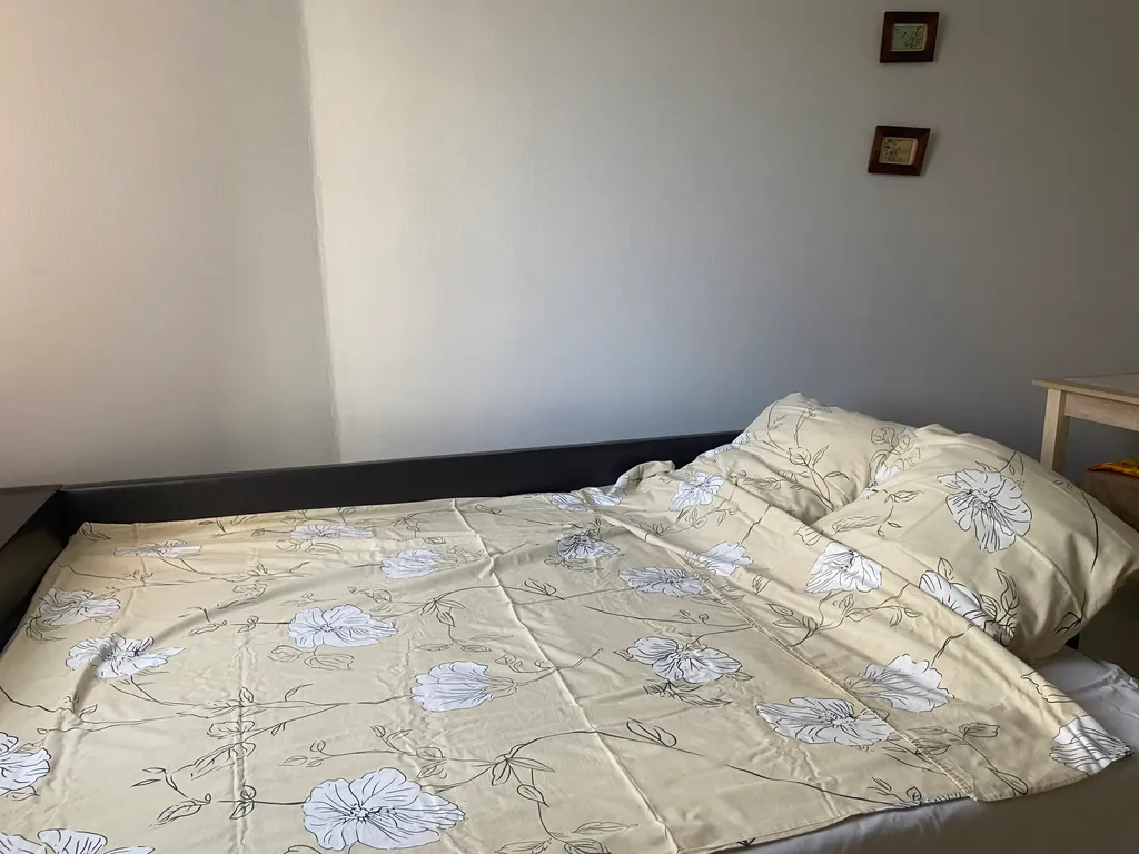 У леса, с ремонтом и 2 кроватями Переезжайте с одним чемоданом!