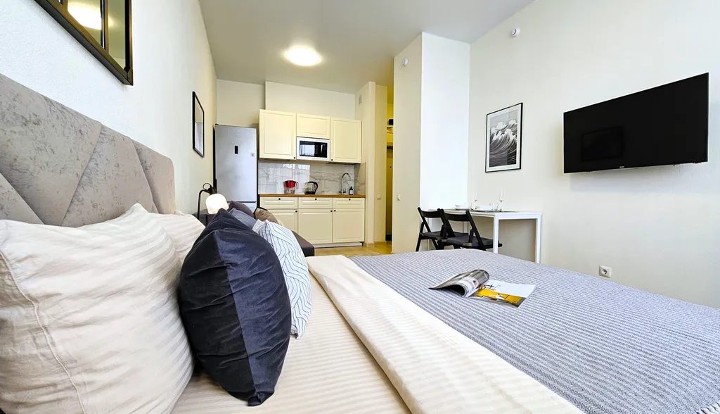 Квартира Студия рядом с ТРЦ СитиМолл — Тюмень