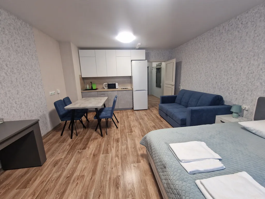 Квартира Уютная квартира с панорамным видом на город, бесконтактное заселение — Красноярск