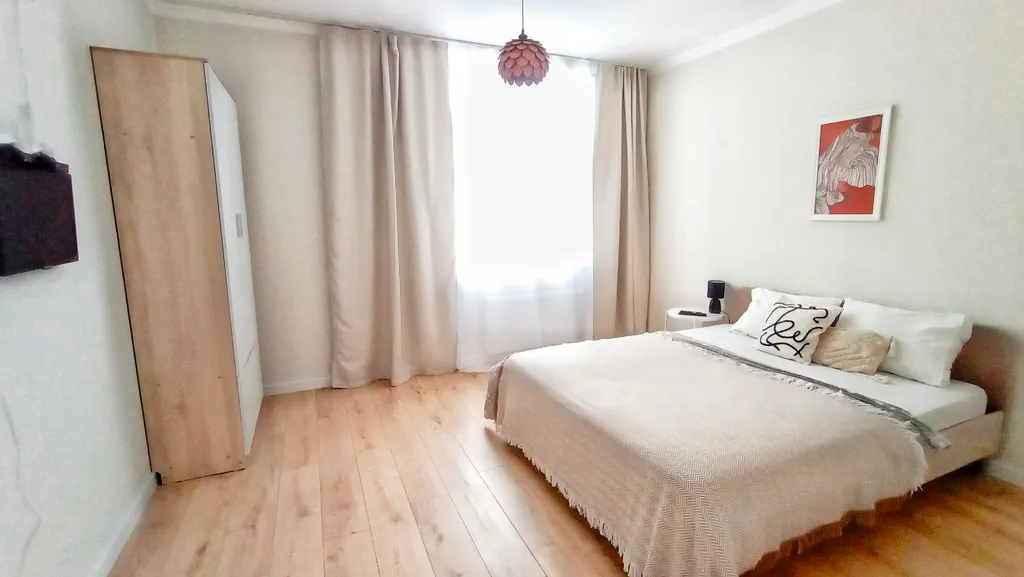 Уютная евродвухкомнатная квартира в центре