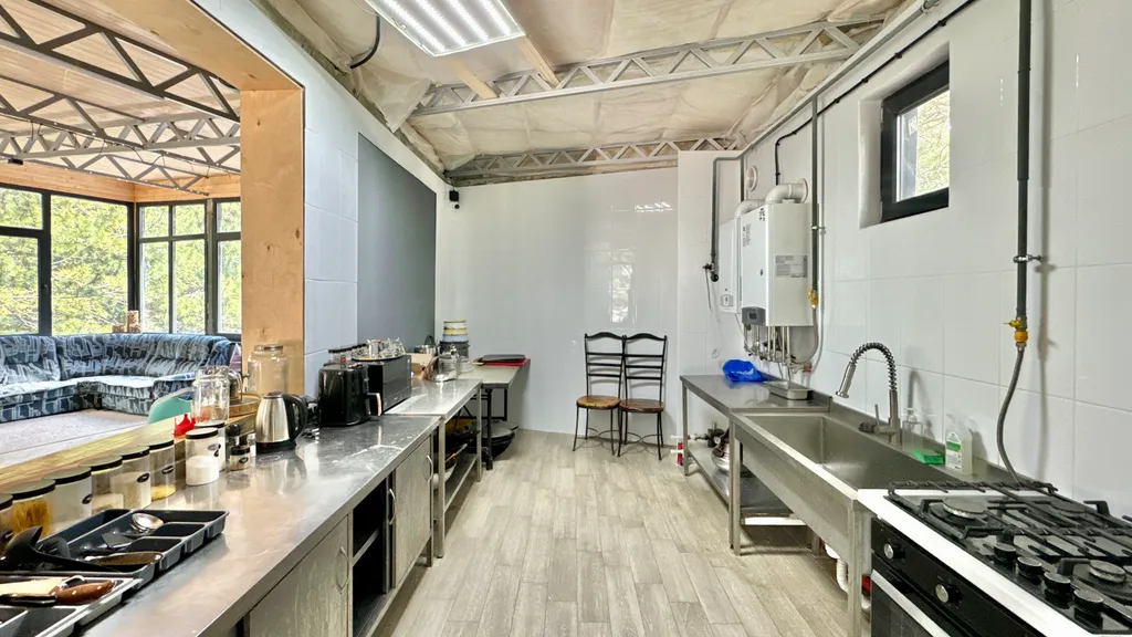 Дом в заповеднике с баней на дровах