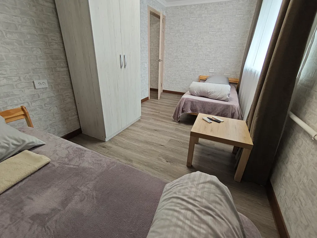 Просторная двушка с изолированными комнатами