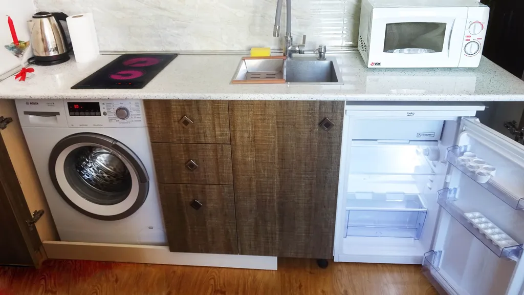 Солнечная квартира-студия с прекрасным видом в центре