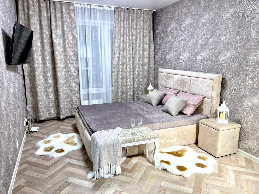 Апартаменты возле Новая лента, Ашан