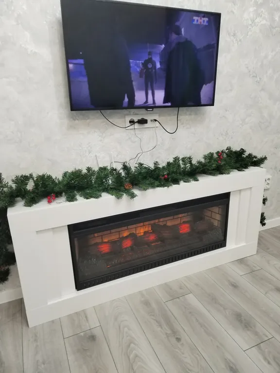 Уютная квартира с камином