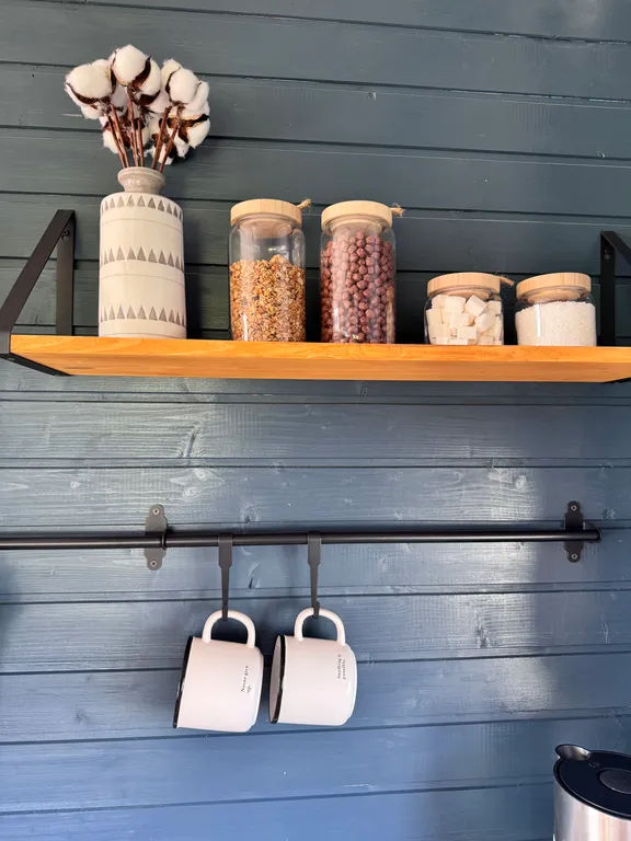 Уютный дом с сауной, в стиле барнхаус, недалеко от реки