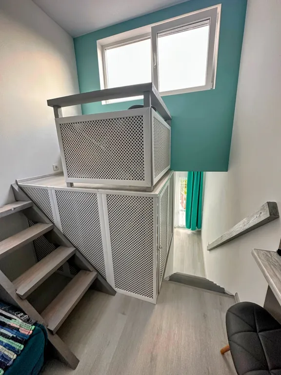 Прекрасная квартира в дуплексе с видом на крепость и море