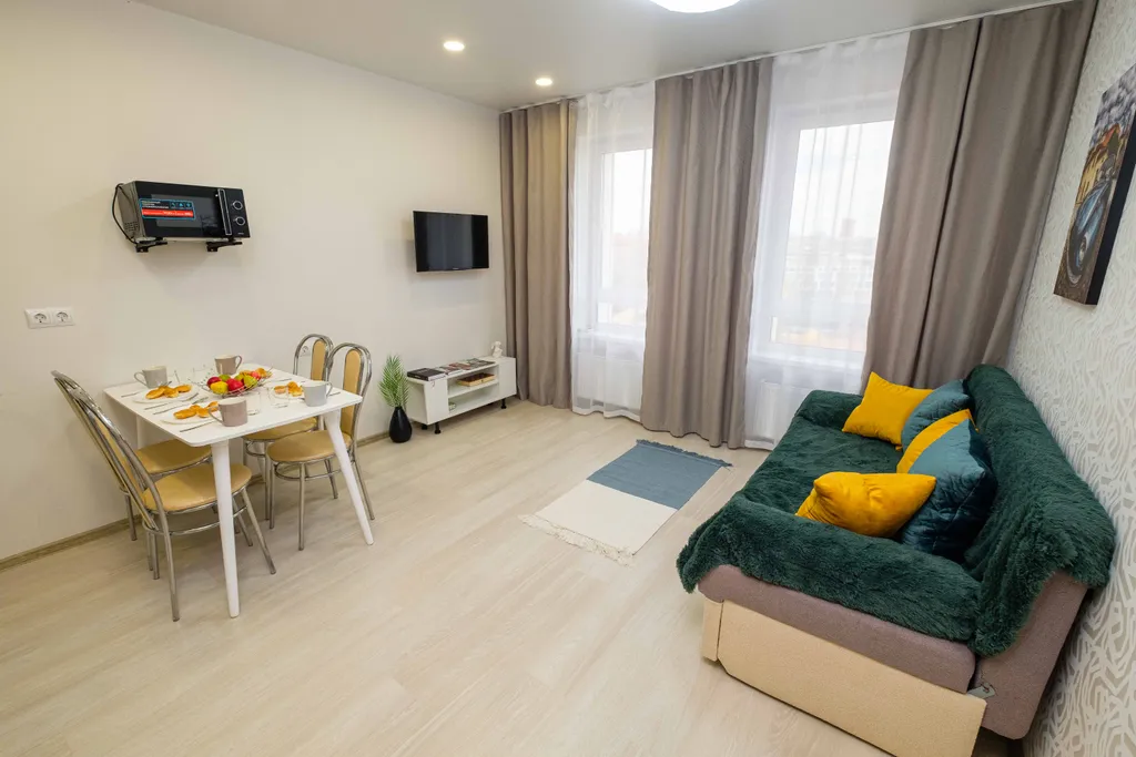 Элегантная евро-двушка с дизайнерским ремонтом в ЖК «Пять континентов»