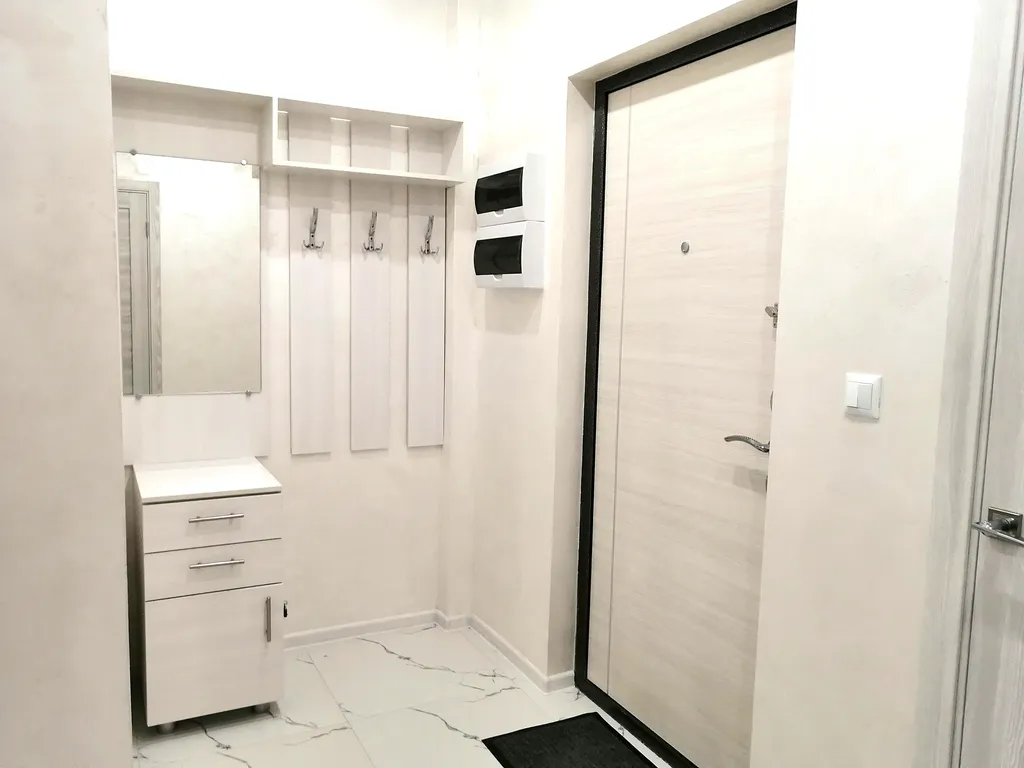 Современная квартира с видом на закат