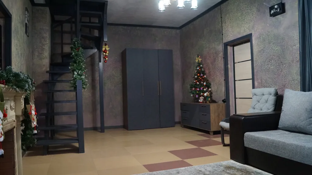 Загородный котедж с уютом и творчеством