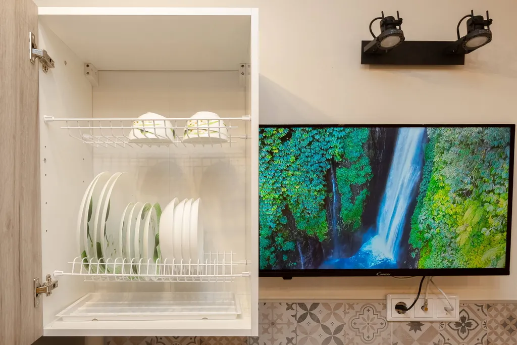 Yellow studio by the sea