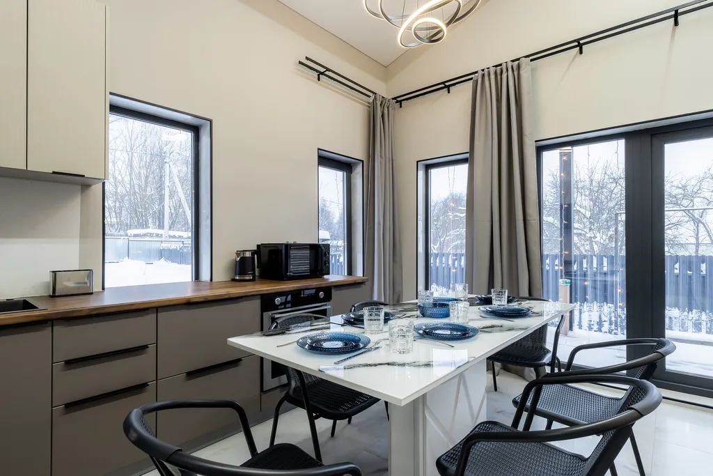 Новый дом с баней