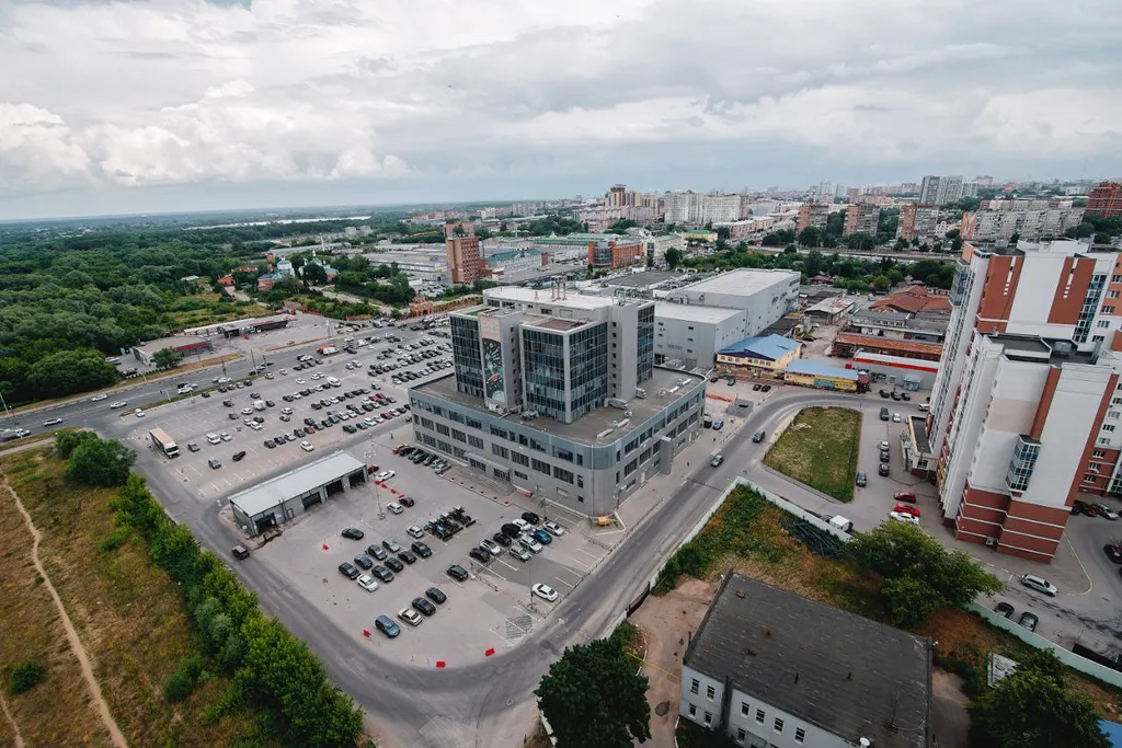 Просторные апартаменты с панорамным видом на город Рязань