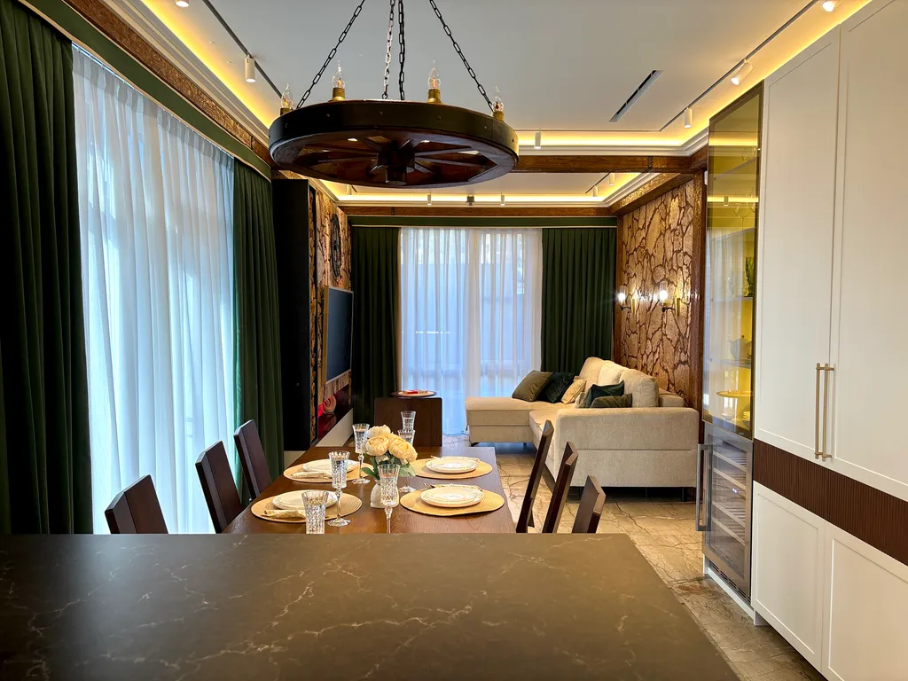 Шале Tech с подогреваемым бассейном и 4 спальнями