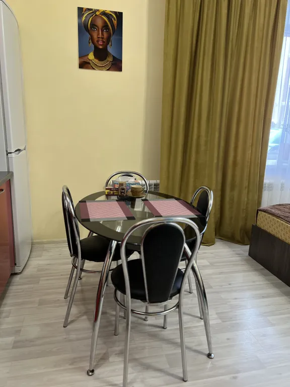 Уютная студия в прибрежном микрорайоне Левобережья