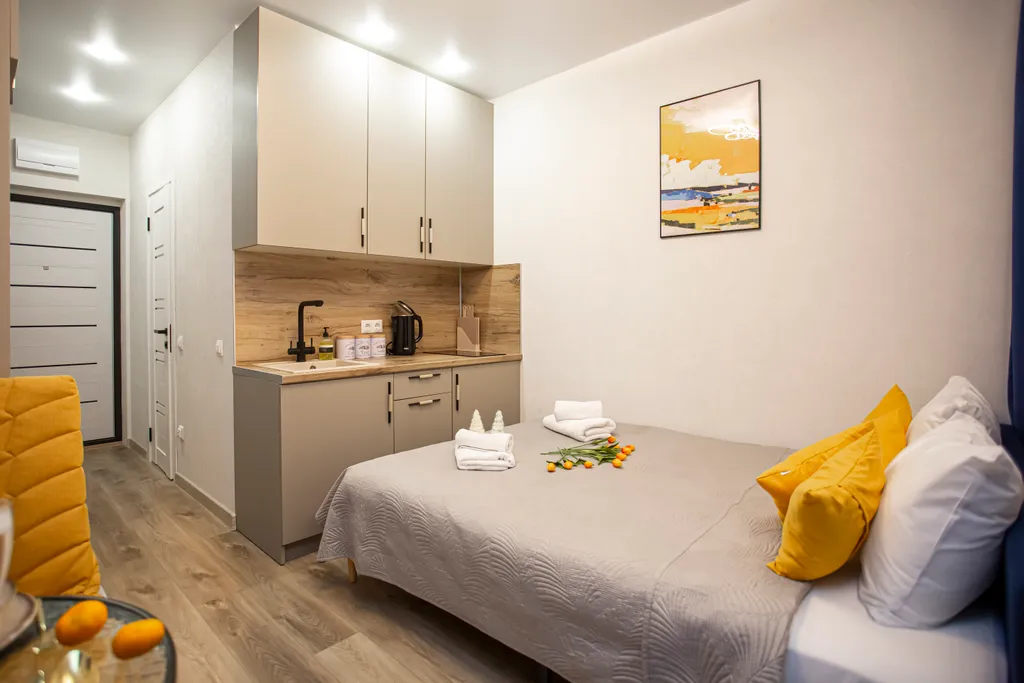 Квартира УК Атмосфера Квартира Лазурь с видом на море — Сочи