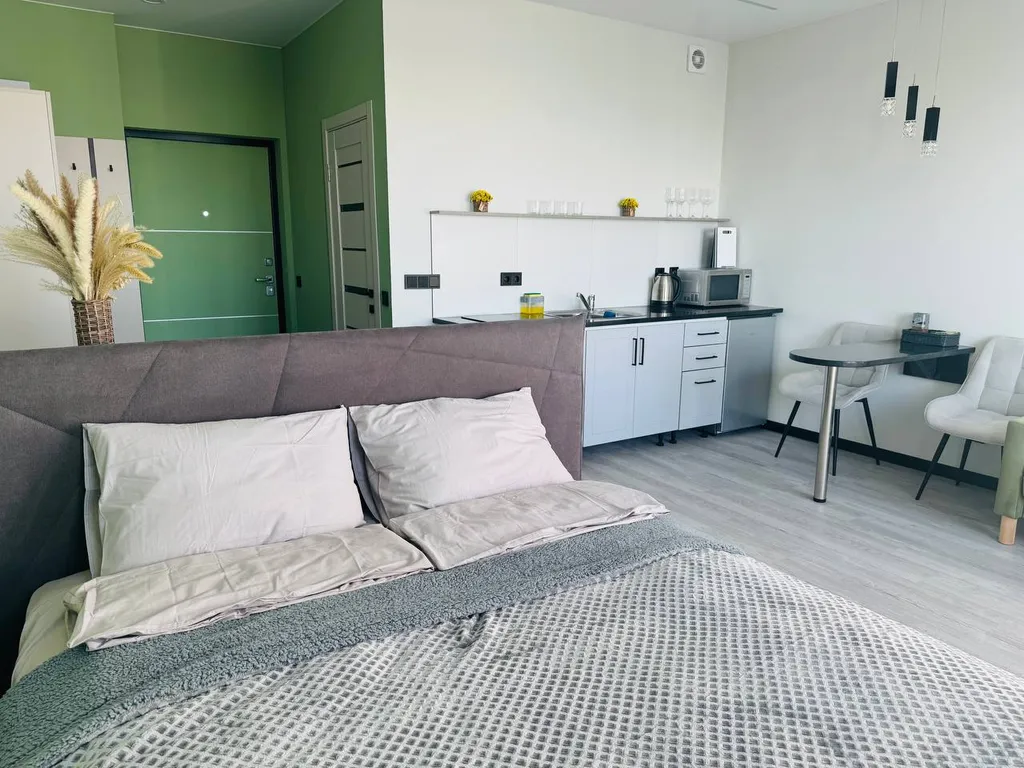 Квартира студия с великолепным видом на город