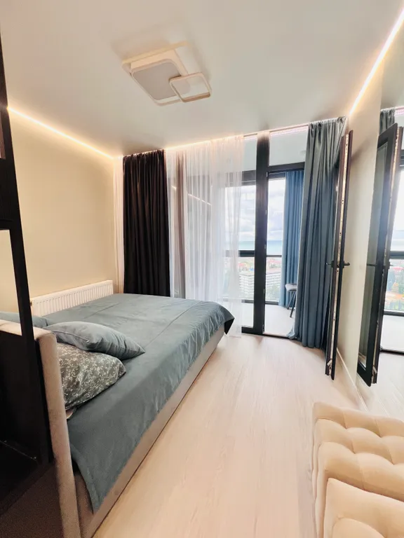 Квартира Квартира Студия на высоком этаже с видом на море — Адлер