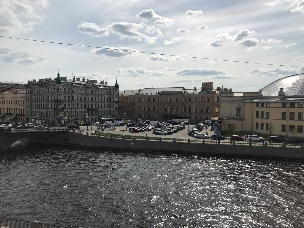 Квартира с фантастическим видом на Фонтанку