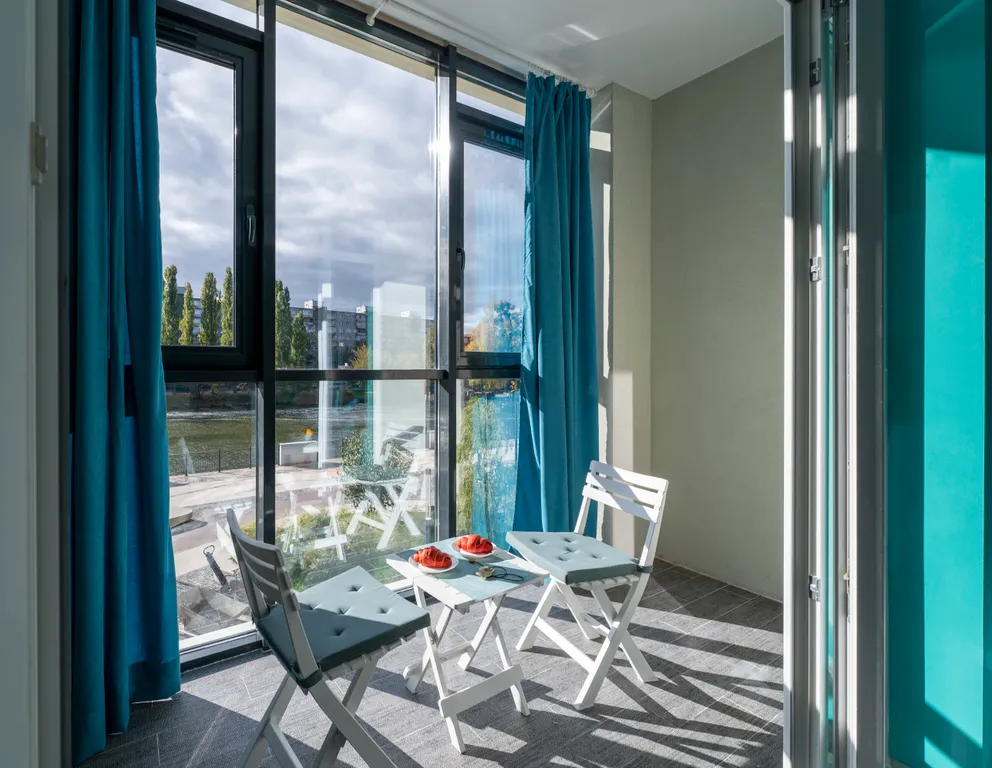 Квартира Апартамент Рыбная деревня с прямым видом на реку — аренда посуточно в Калининград