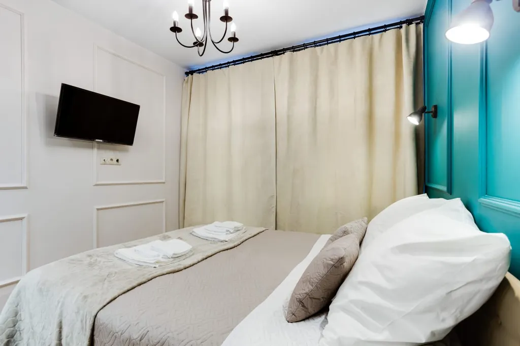 Бирюзовая студия рядом с Мегой и Ашаном