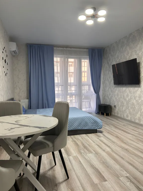 Квартира Квартира Новая студия в ЖК 18/2 с бесконтактным заселением — Анапа