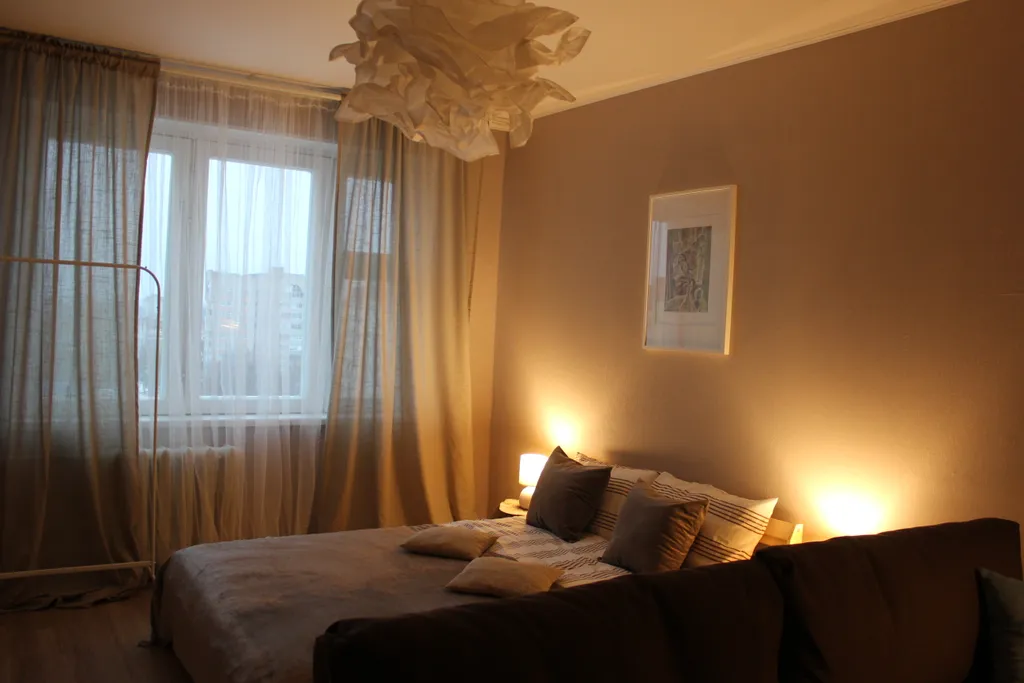 Уютная квартира с камином