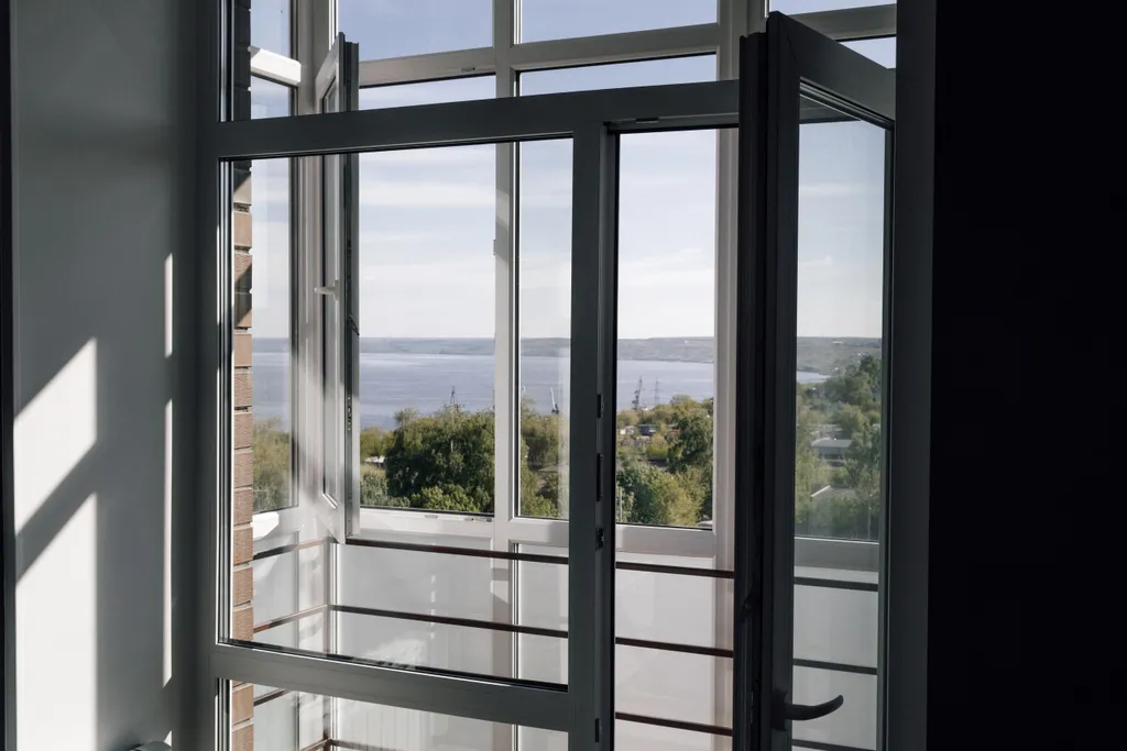 Апартаменты в центре с панорамным видом на город и реку Волга