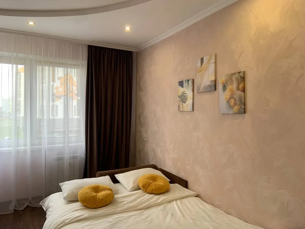 Уютная квартира с балконом рядом c набережной