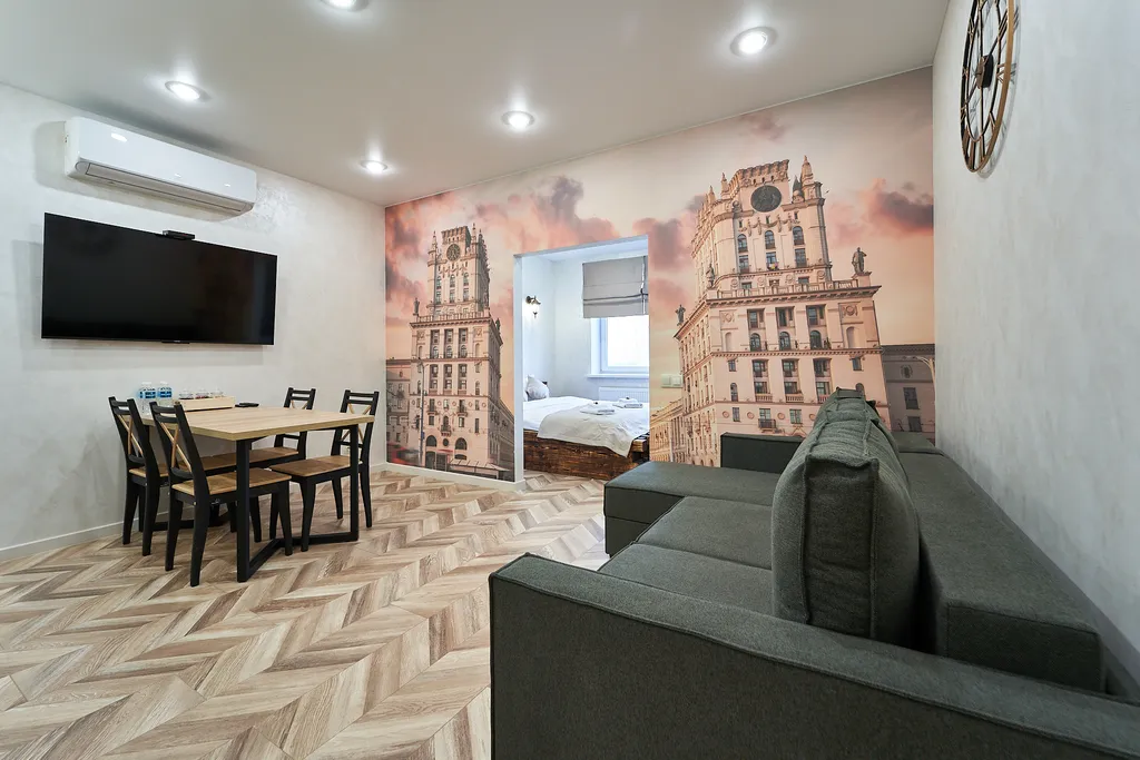 Квартира Minsk House - Стильные 3-х комнатные апартаменты — Минск
