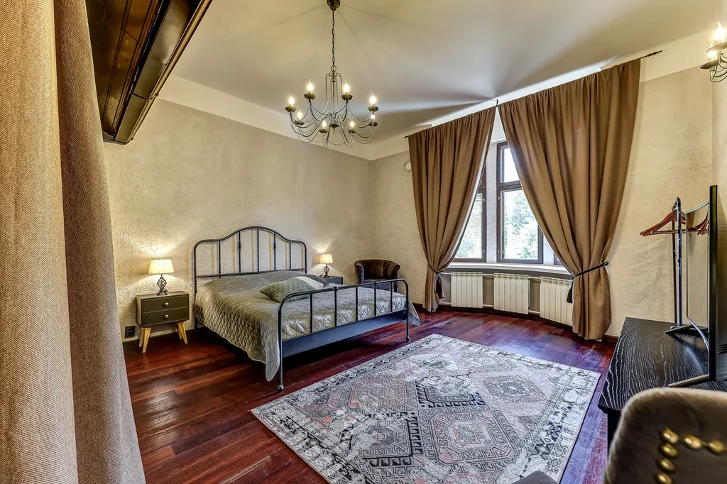 Атмосферные апартаменты с сауной и видом на центральный парк