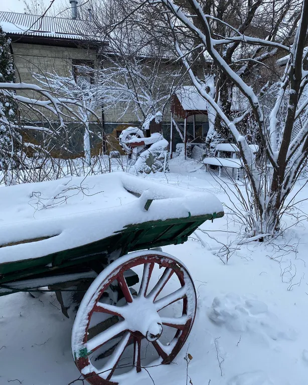 Гостиница с садом и баней