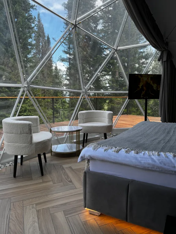 Коттедж Купольный дом «MOUNTAIN» на 4 гостя — Шерегеш