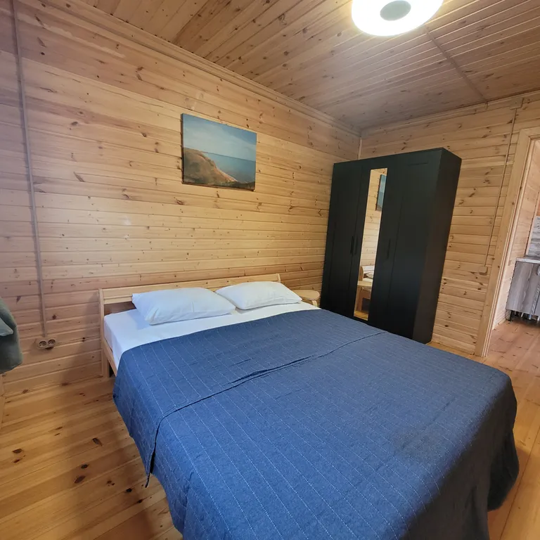 Эко домик с кухней и верандой