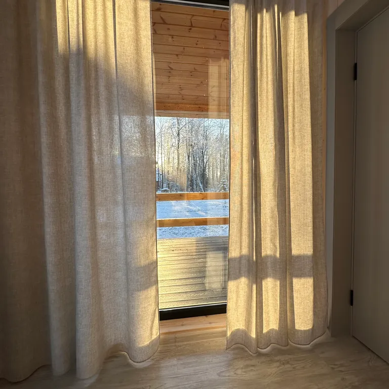 Коттедж Домик с панорамной ванной на озере Вуокса — Беличье