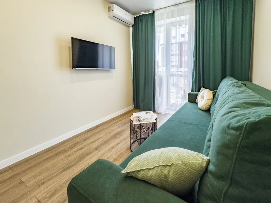 Стильная 1-к квартира | 15 мин до моря | Самозаселение 24/7