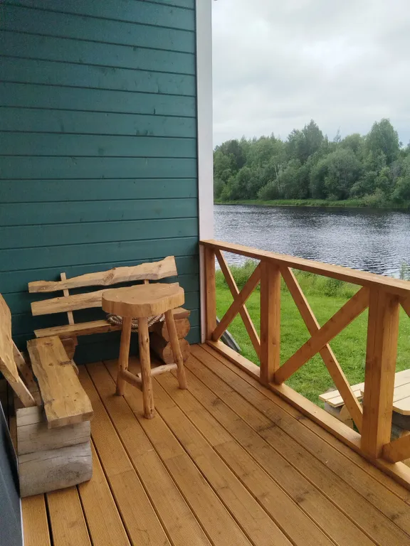 Коттедж Отдых в Карелии.
Свой берег у реки Шуя — Нижние Виданы