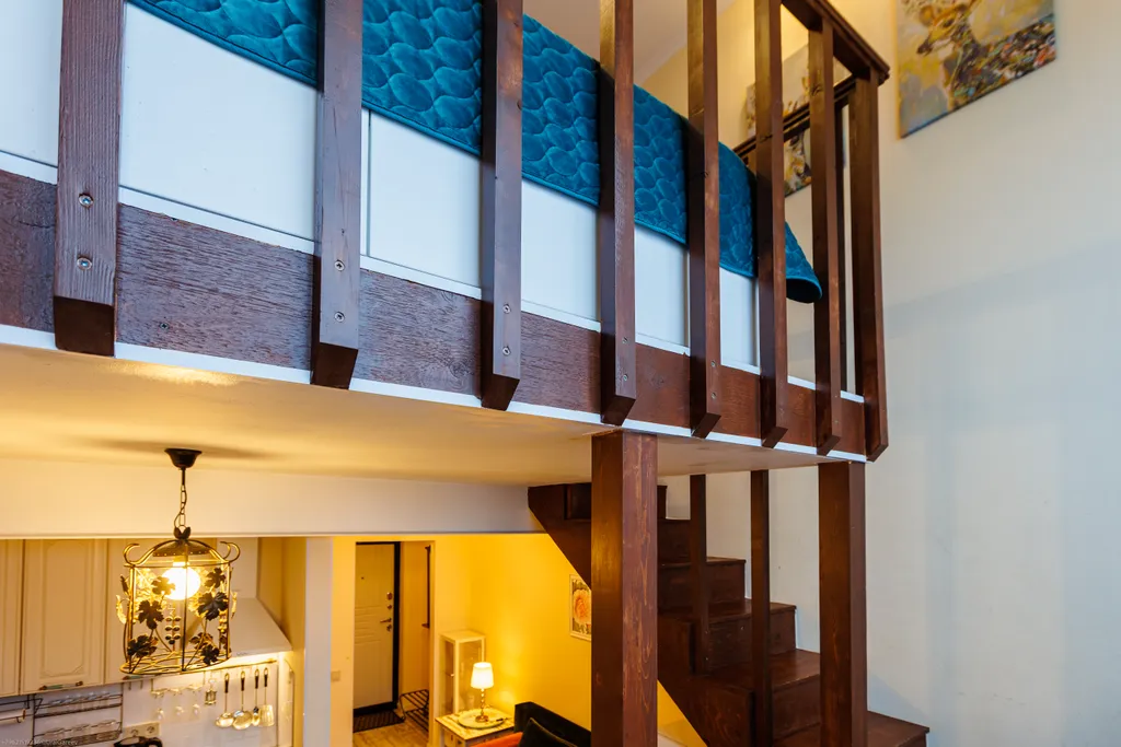 Двухуровневая квартира с террасой для семьи