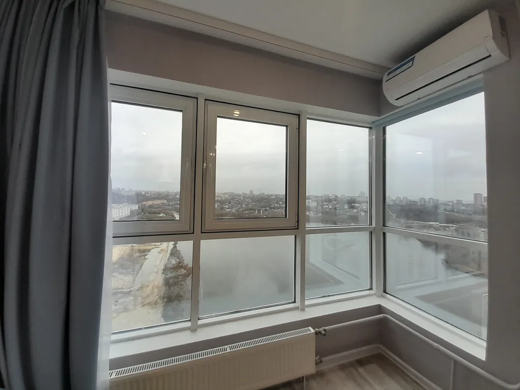 Студия Birds на 23 этаже с панорамным видом на реку