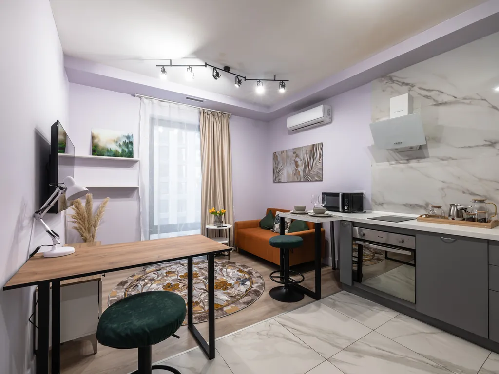 Квартира Квартира Апартамент City Vibe в ЖК бизнес-класса D1 — Москва