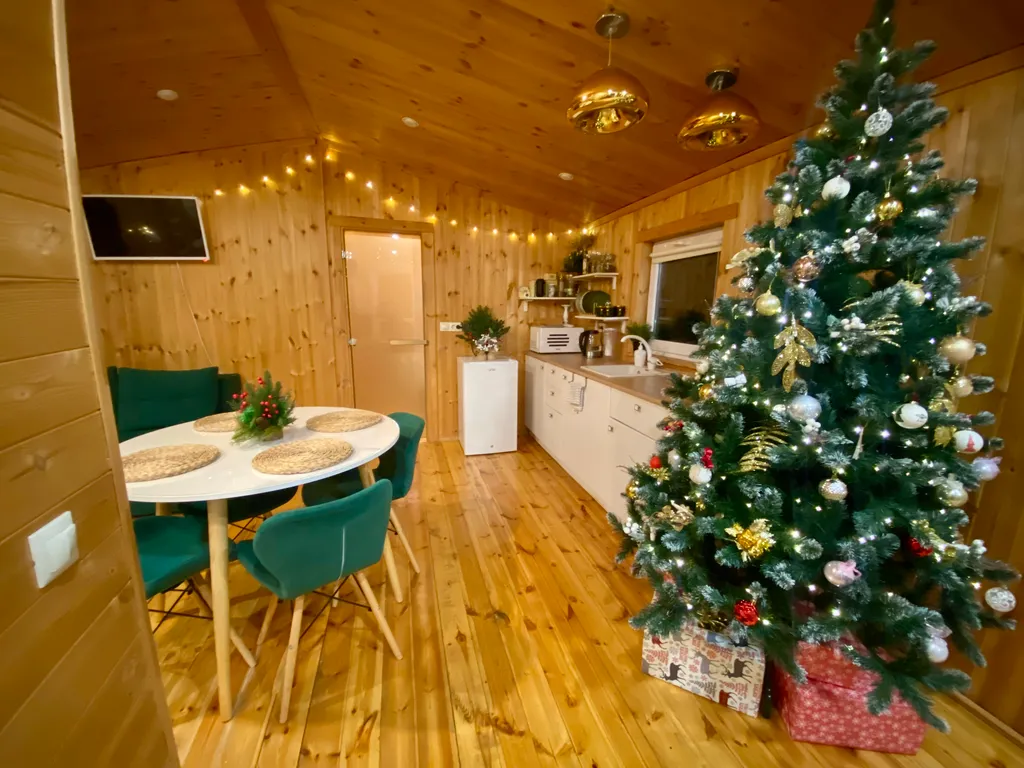 Домик с чаном и сауной