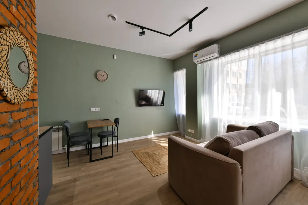 Современный апартамент в стиле лофт