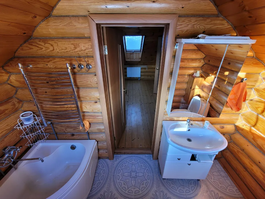 Уютный дом с финской сауной на территории заповедника