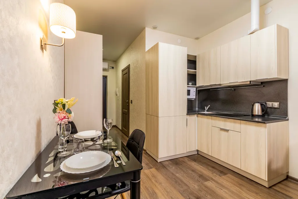 Уютный апартамент с видом на город