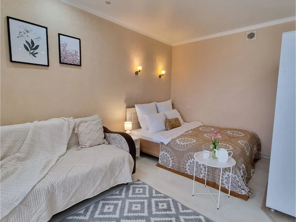 Просторная студия со всеми удобствами