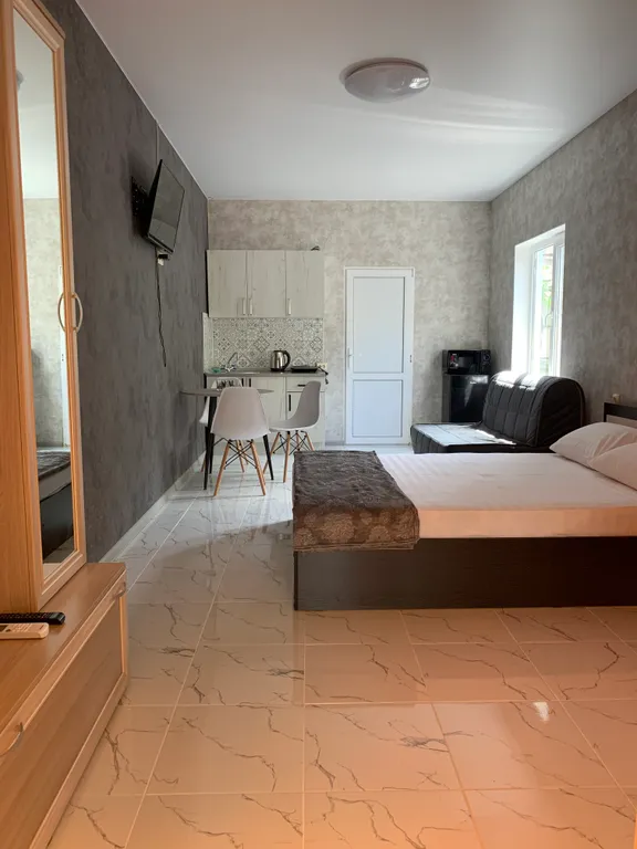 Уютная студия со всем необходимым, до моря 7-10 минут прогулочным шагом